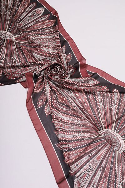 Levidor Patterned Indian Silk Shawl - Pattern-04 - Color-11