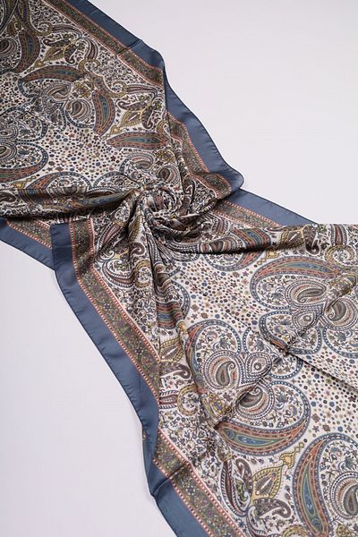 Levidor Patterned Indian Silk Shawl - Pattern-07 - Color-06