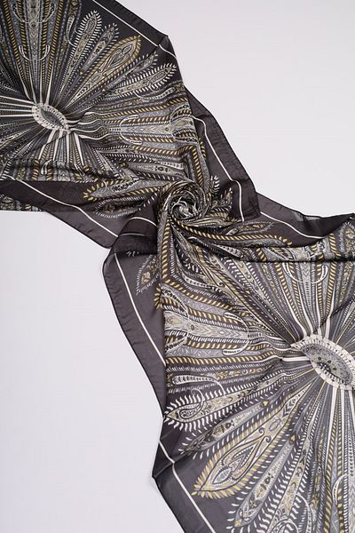 Levidor Patterned Indian Silk Shawl - Pattern-04 - Color-08