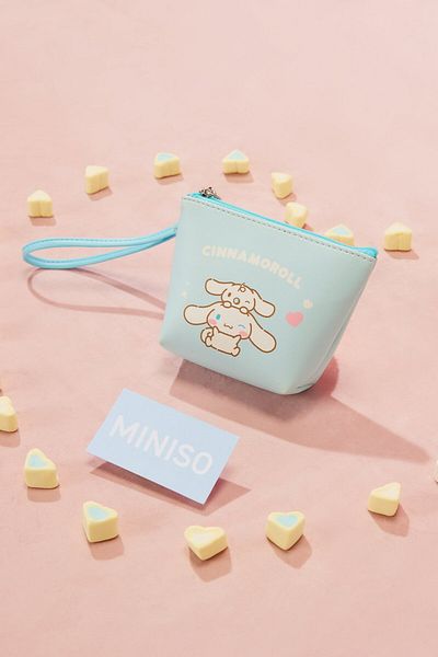 Miniso Sanrio Licensed Pentagon Mini Coin Purse - Cinnamoroll
