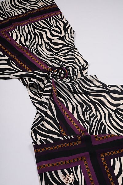 Levidor Patterned Medina Silk Shawl - Pattern-04 - Color-03