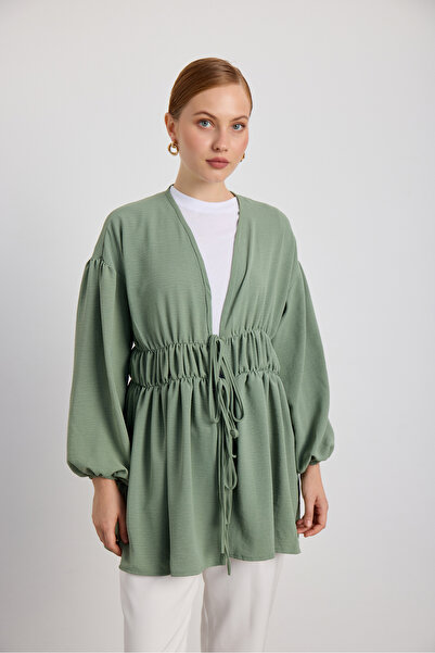 Birgül Bektaş Mint Yeşili Ayrobin Tunik