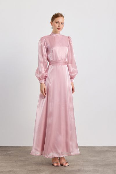 Birgül Bektaş Hera Pink Evening Dress