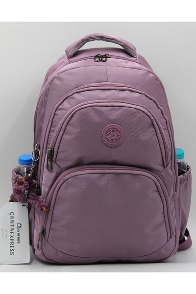 Bevitton Waterproof Fabric Unixes School Backpack Cnt 34600 Plum