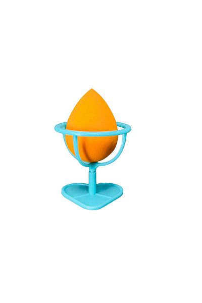 Makeup Makeup Sponge and Holder Set, Orange