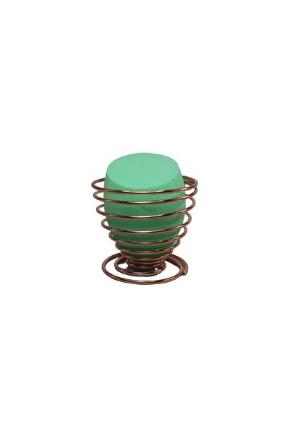 Makeup Makeup Sponge Set and Metal Holder, Green