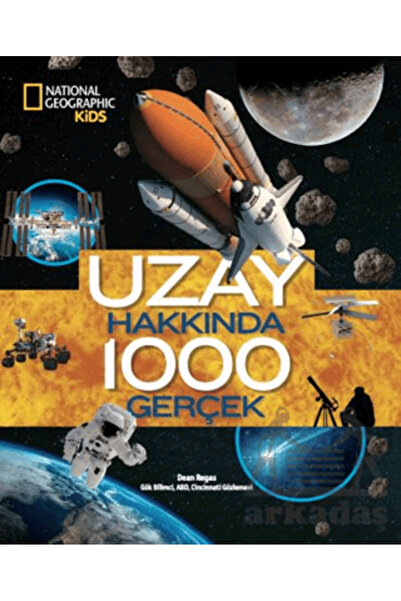 Beta Kids Yayınları Nati*nal Geogr*phic Kids - 1000 حقيقة عن الفضاء