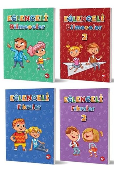 Nan Kitap Fun Jokes and Riddles Set (4 Book Suit)