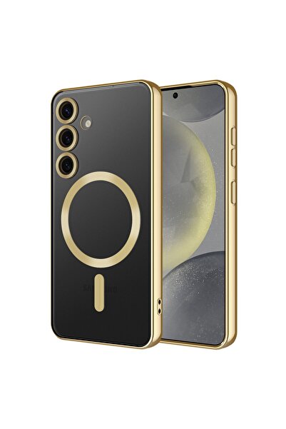 UnDePlus Samsung Galaxy A16 Kılıf Magsafe Kamera Lensli Korumalı Şeffaf Silik...