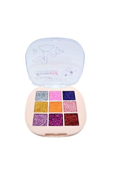 GulFlower Eyeshadow Palette, Gulflower, Mermaid Glitter, 01