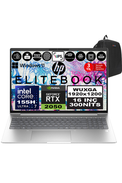 HP Probook 460 G11 Ultra 7 155H 96GB 4tb SSD Rtx™ 2050 4gb 16" Wuxga IPS WIN1...