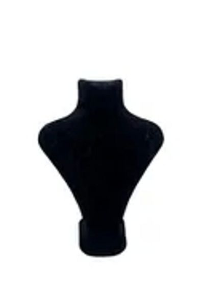 MeGass Dekor Domestic Production London Model Suede Fabric Black Color 16/12 cm Pendant Display Mannequin