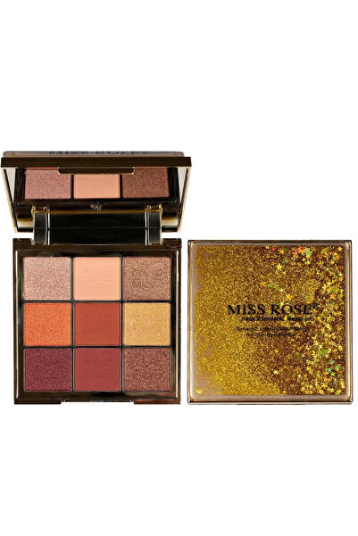 MISS ROSE Miss Rose eyeshadow kit, 9 colors