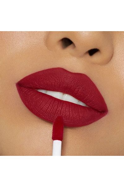 KYLİE Set ruj de buze a creion, Kylie, Matte Lip Kit, 403 Bite Me