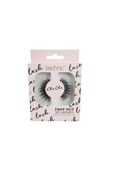 TECHNIC Gene False, , Faux Silk 3d Lashes, Cha Cha, Adeziv Inclus