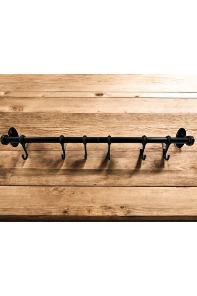 Silkyreal 6 Kancalı Dekoratif Fincan Askısı Kupa Askısı & Çok Amaçlı Retro Askılık