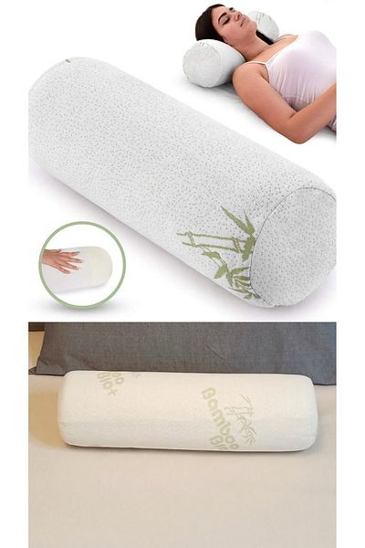 Simple. The Pillow Sponge Orthopedic Multi-Purpose Hard Cylinder Pillow Exercise Pillow Waist Cushion for Waist Neck Leg