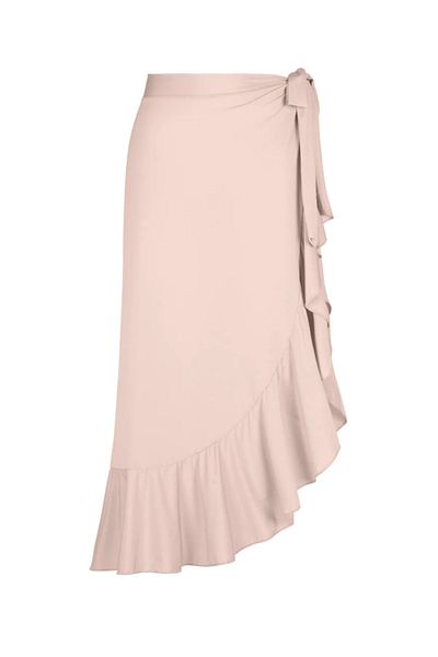 Remsa Mayo 15 Colored Lactable Ruffle Spanish Pareo Skirt