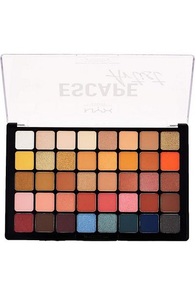 NYX Professional Makeup Παλέτα σκιών ματιών, NYX Professional Makeup, Escape Artist, 40 αποχρώσεις