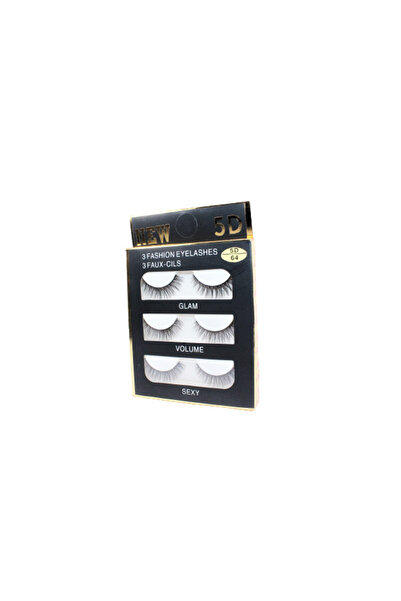 Makeup Σετ 3 Perechi Gene False, Μακιγιάζ, 5D, 64