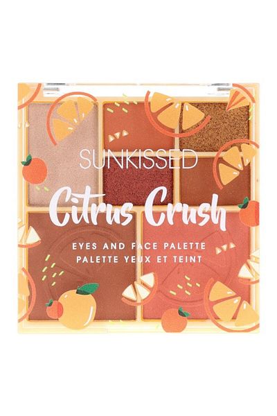 Sunkissed Paleta očních stínů a pleti, Sunkissed, Citrus Crush, 7 odstínů