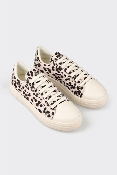 Elle Shoes Ekru Kadın Spor Ayakkabı