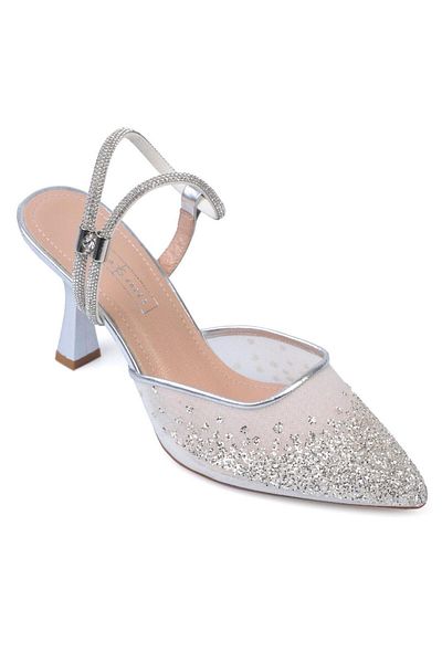 KARVENSHOES Tulle Stone Evening Shoes 06
