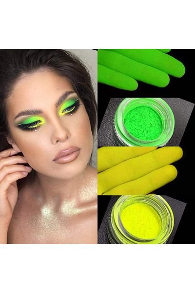 Kajol Beauty Pigment PK87 Neon (neon acid yellow) for makeup KAJOL Beauty, 1g