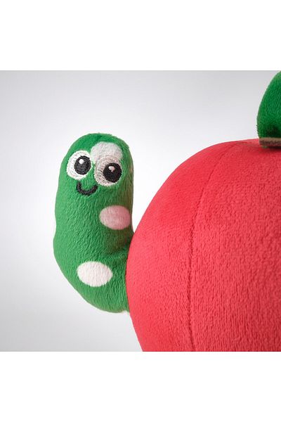 IKEA SANDBI Musical Toy, Apple and Worm Red/Green