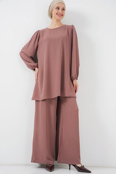 Bigdart Damen Ayrobin Tunika Hose Unterteil Anzug 6712 - Rose Dry