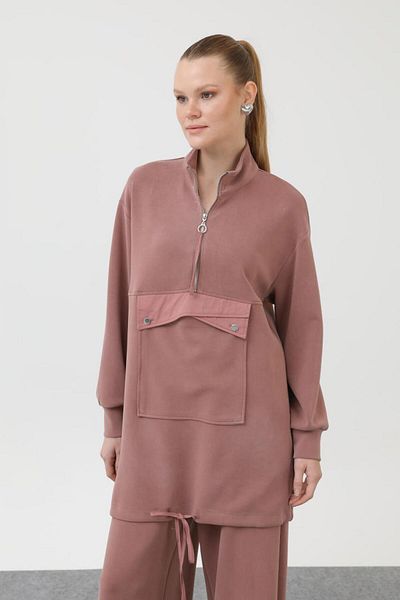Puane 14299 Women's Modal Suit with Front Pocket