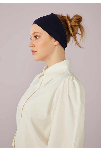 Fresh SILICONE BANDANA NAVY BLUE