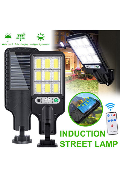 Tastech Solar Güneş Enerjili Kumandalı 108 Cob Ledli 3 modlu Projektör Hareke...