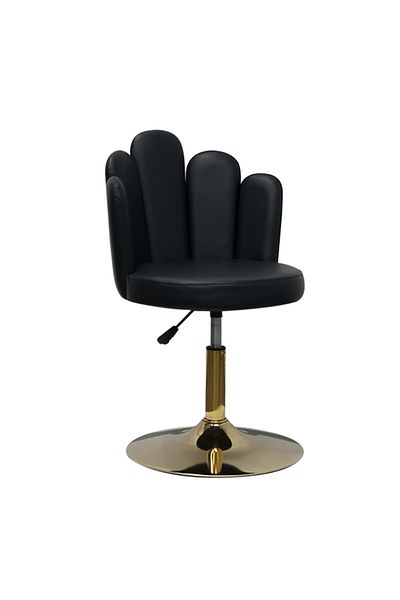 Cupio Make-up chair Glam Petal - Black