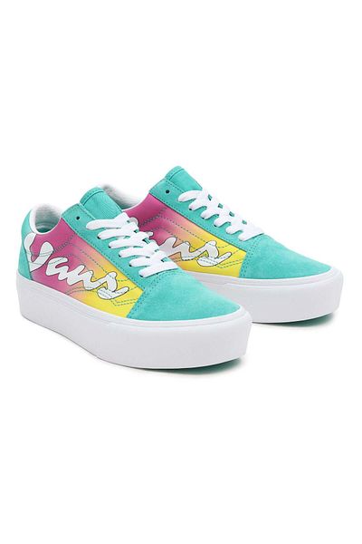 Vans Tenisi Vans Old Skool Platform Spring Fade