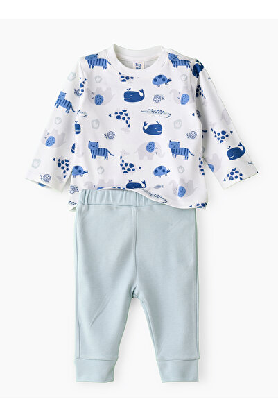 Basicxx Baby Boy Animal Print Set