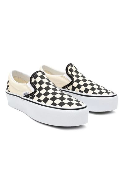 Vans Tenisi Slip-on Checkerboard Classic Platform VANS