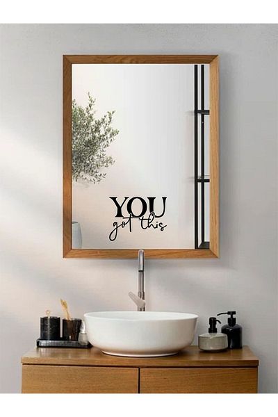 Laputa Tükkan You Got This Written Mirror Sticker (Sticker) 17X13 cm