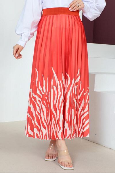 giyze Φούστα Hijab με σχέδιο Pomegranate Flower 4556