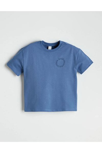 LC Waikiki Tricou și pantaloni scurți pentru băiat cu imprimeu LC WAİKİKİ, pachet de 2