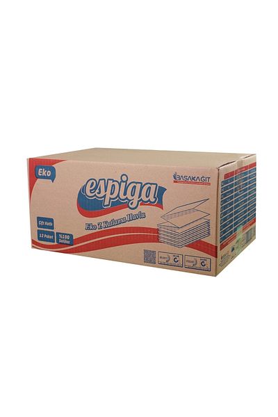 Espiga Z Folded Towel 100x12pcs