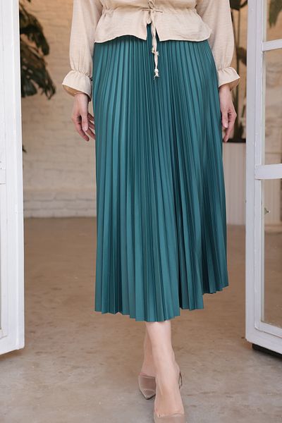 giyze Πλισέ φούστα Emerald Green 1389
