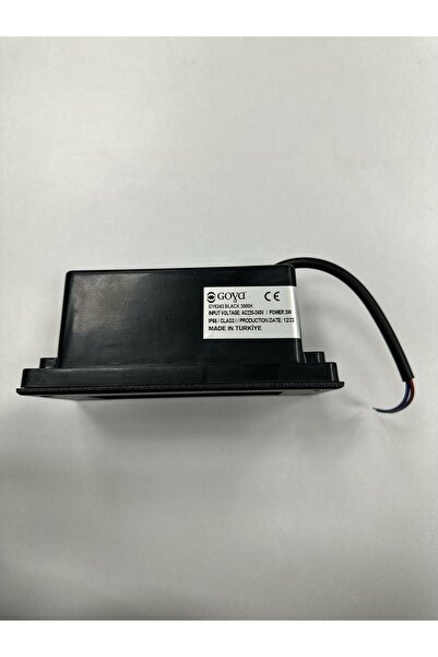 GOYA Gy-6243 Black 3000k Ip65 Sıva Altı Döküm Merdiven Spot 3w 220-240v Ac