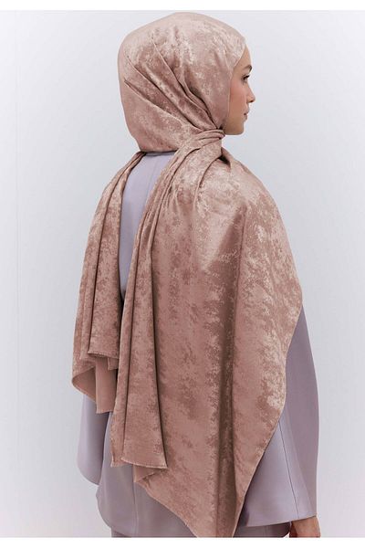 Fresh Luxury Shine Shawl Dried Rose