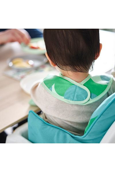 IKEA GRÖNFINK Bib, green