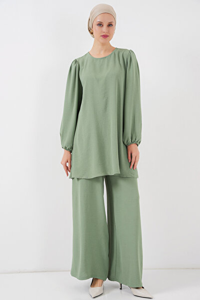 Bigdart Γυναικείο Σετ Παντελόνι Ayrobin Tunic Bottom Top 6712 - Çağla