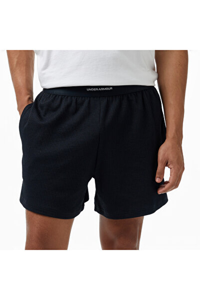 Under Armour Meridian Rib Kadın Siyah Antrenman Şortu