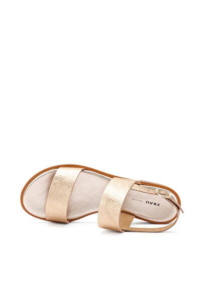 Frau Women / Girls Sandals 86X1 Frau Florence-S Champagne