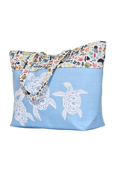 MORANO Waterproof Beach and Shopping Bags, Large Zipper Tote Bag, Shoulder Bags