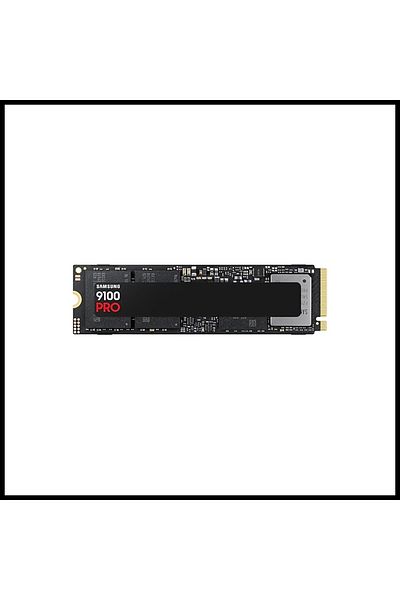 Samsung Mz-Vap4T0Bw, 9100 Pro, 4Tb, 14800/13400, Gen5, Nvme Pcie M.2 2280, Ssd (Türkiye Distributor